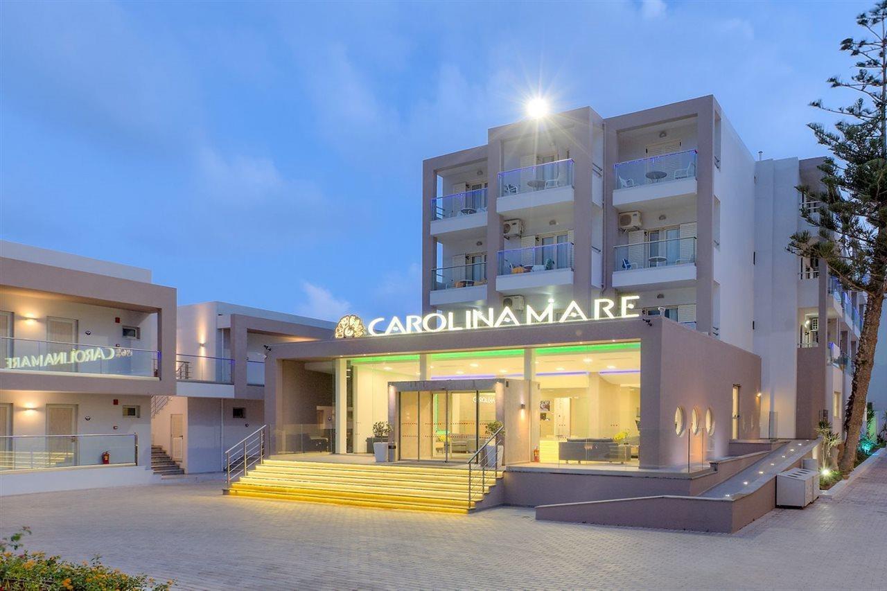 Carolina Mare Hotel Malia  Ngoại thất bức ảnh